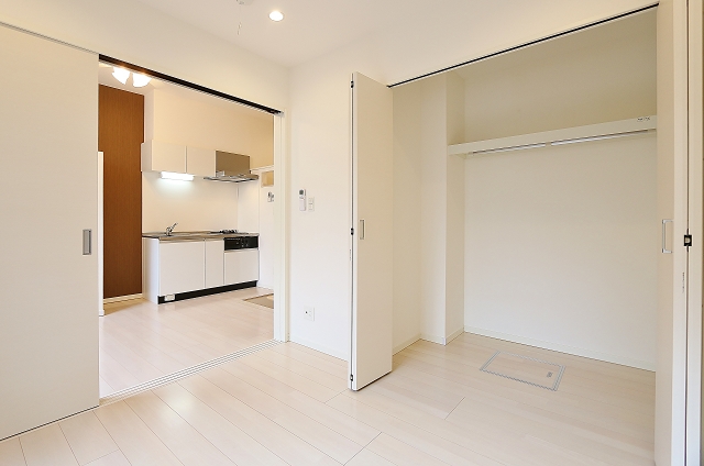 収納スペースも広々