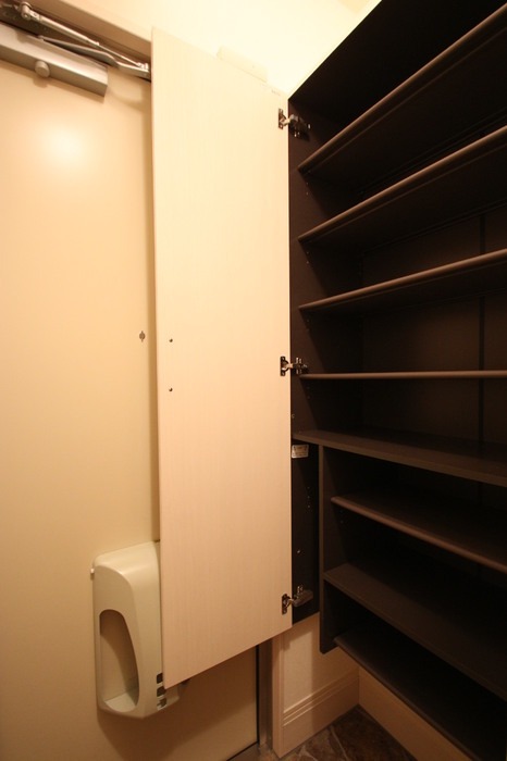 玄関はこんな感じです。