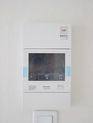 来客もTVモニターフォンで確認できます