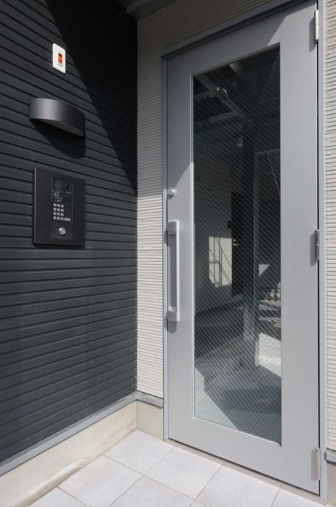 オートロック付きで安心ですね