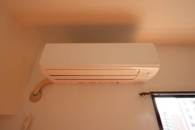 エアコン付きで年中快適に過ごせますね