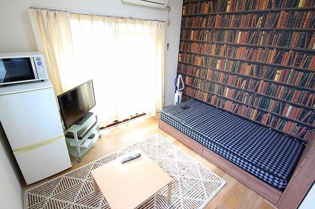 嬉しい、家具家電付きです。