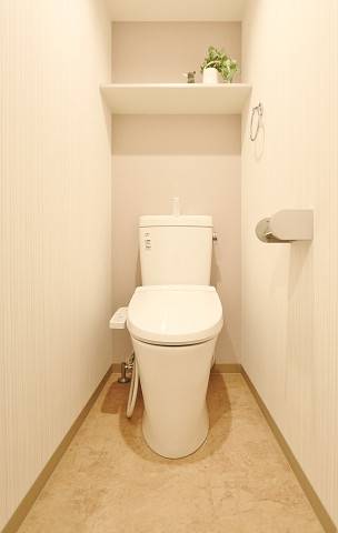 ウォシュレット完備で快適です