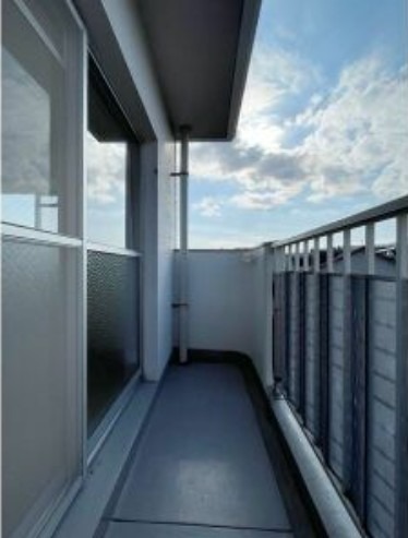 広々としたバルコニーです