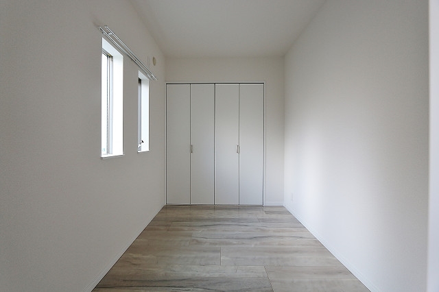 大きなクローゼット付き