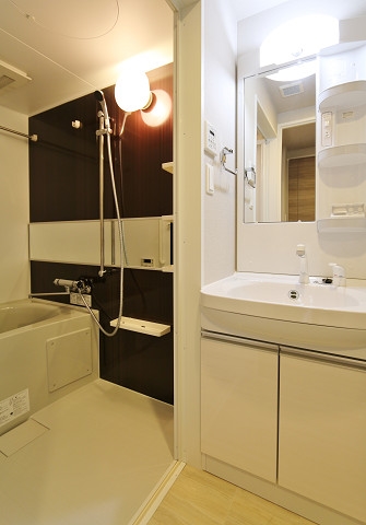 朝の身支度はこちらで