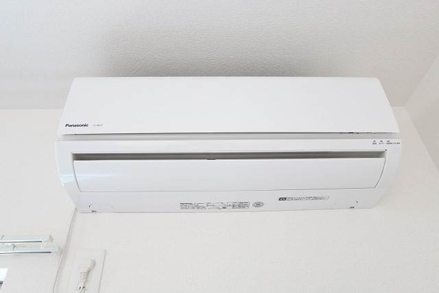 エアコン付きで快適に過ごせます