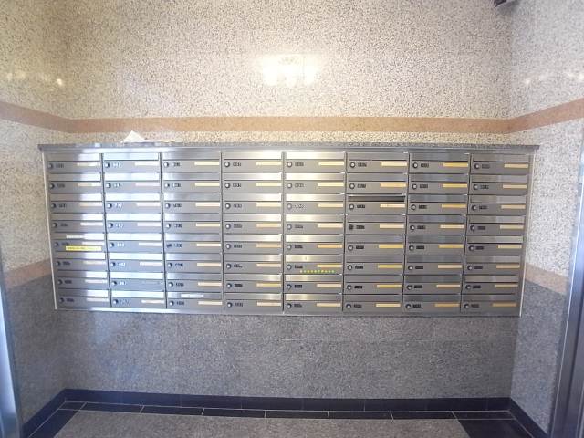 集合ポストで安心です。