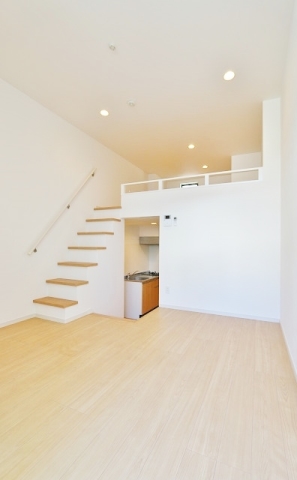 メゾネットタイプはお部屋がオシャレです