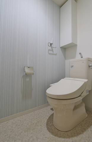 清潔感のあるお手洗いです