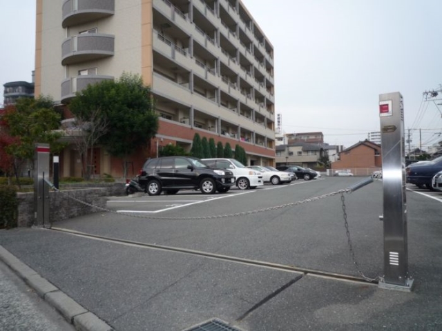 チェーンゲート付きでセキュリティも万全