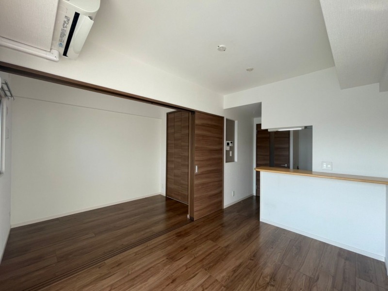 広々したリビングですね