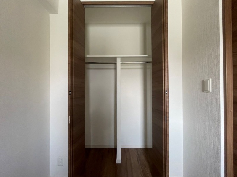 洋服や荷物は全部こちらへ