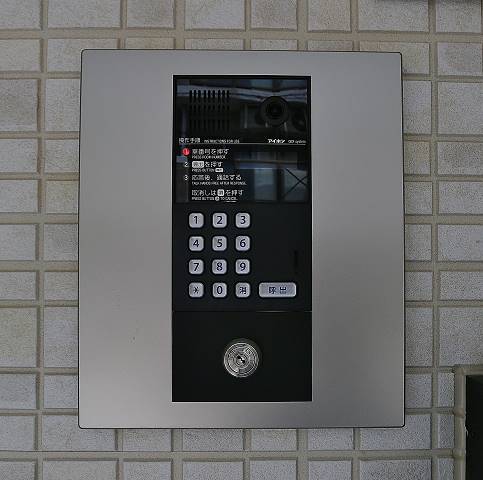 オートロック付きなので安心