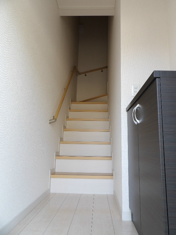シューズ収納もあり安心。