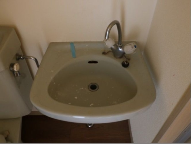 独立洗面台があります