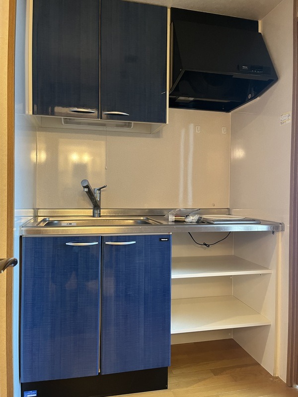 棚があって便利です