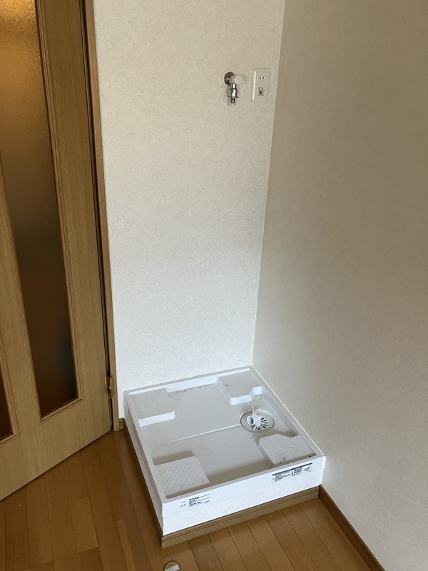 洗濯機も室内に置けます