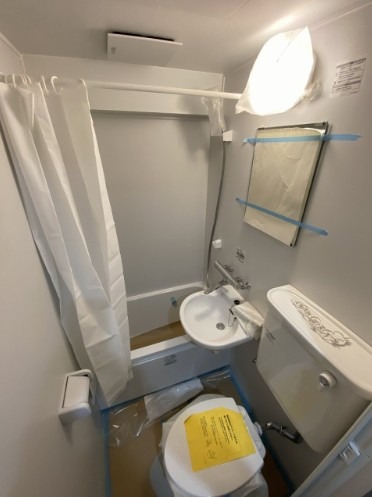 洗面台付きです