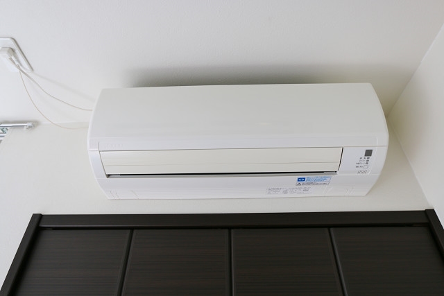 エアコン完備で年中快適です