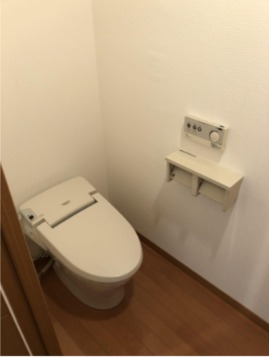 ウォシュレット完備です