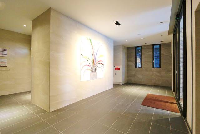 おしゃれなエントランスです