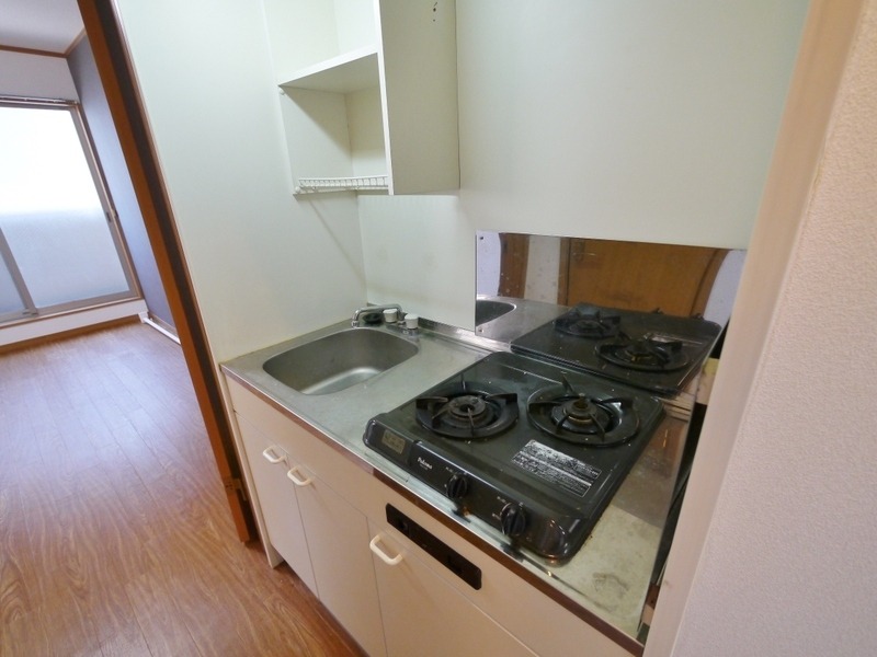 2口コンロ付いています