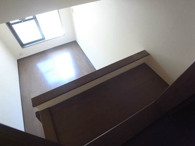 上から見るとこんな感じです。