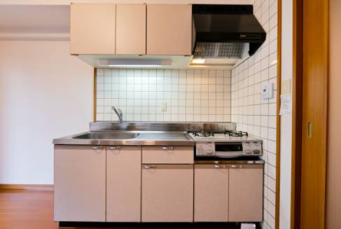 キッチンスペースも広いですね