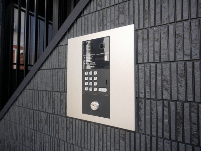 オートロック付きで安心ですね。