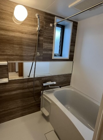 一日の疲れを癒せますね。