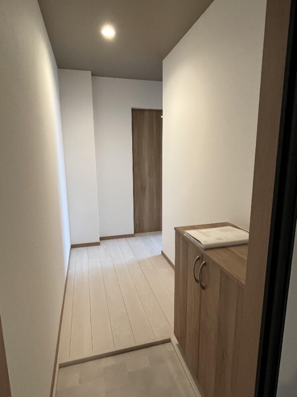 玄関はこのようになっています。