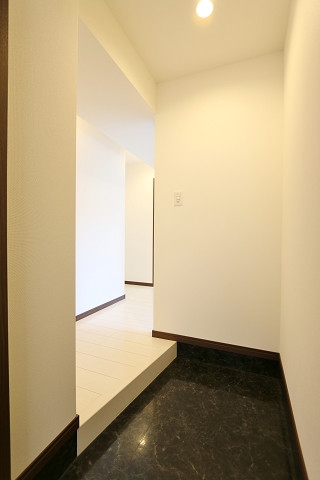 開放感のある玄関ですね