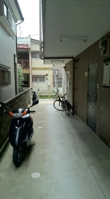 自転車を置くこともできます。