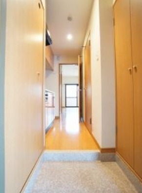 玄関からはこのようになっています。