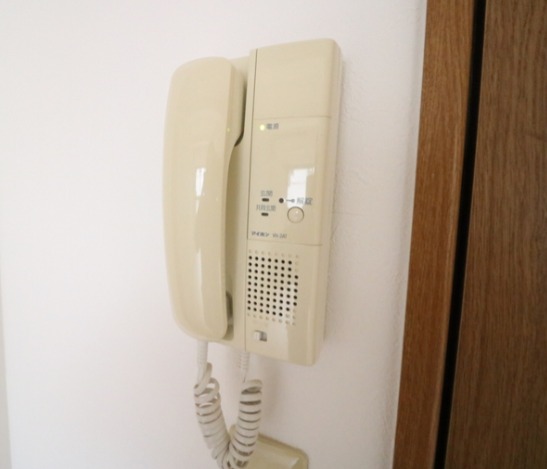 誰か来ても安心ですね。