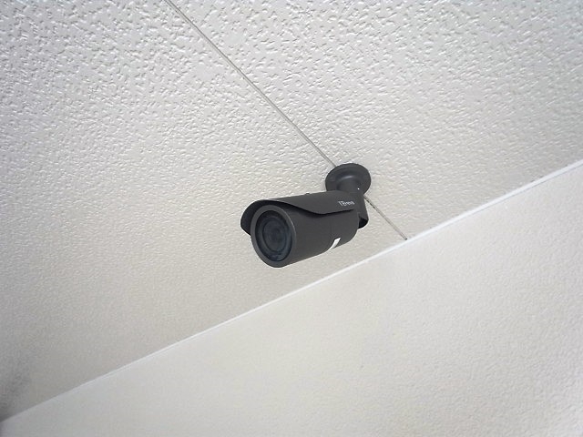 防犯カメラ付きでセキュリティもしっかり