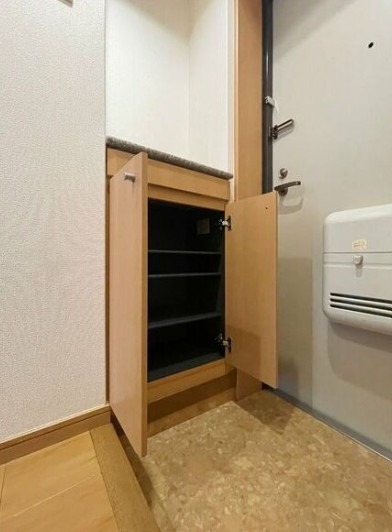 玄関収納もばっちりです