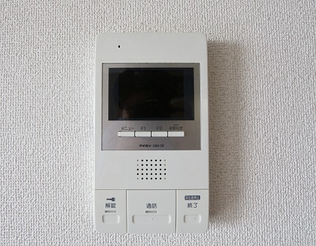 安心のモニターホン付きです