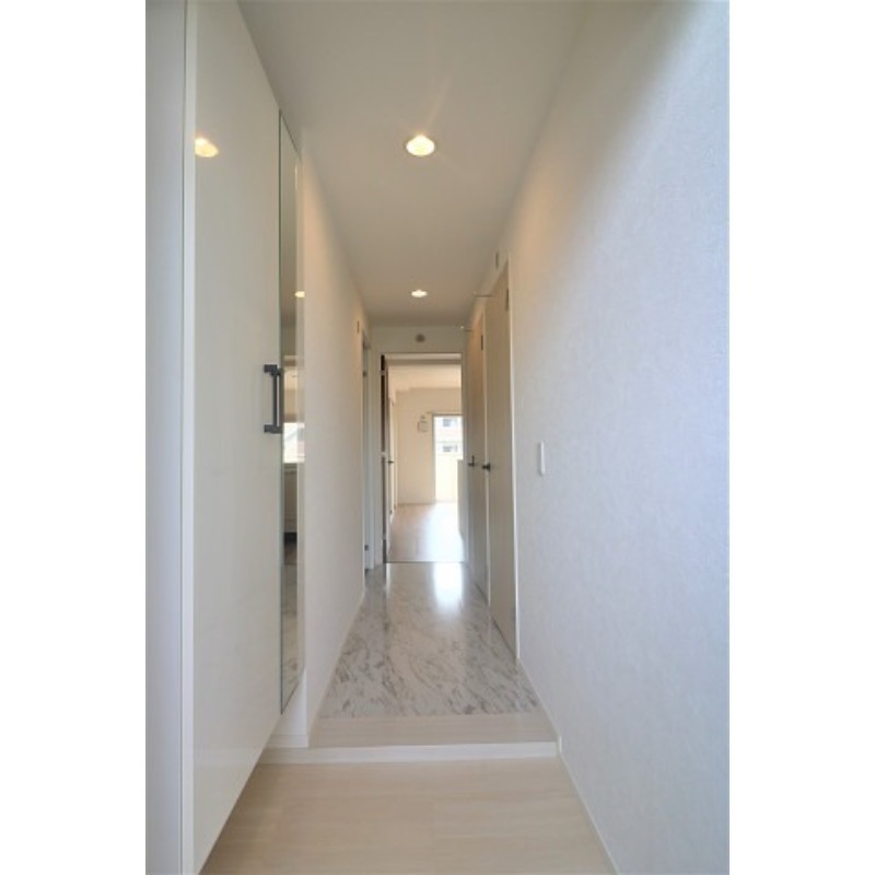 綺麗な玄関でお客さんをお出迎え出来ます