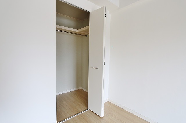 大容量の収納でお洋服が沢山入ります