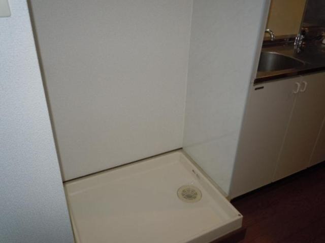 洗濯機も室内に置けます