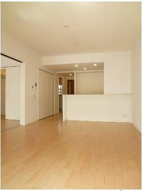 15.1帖と広いリビングキッチンです