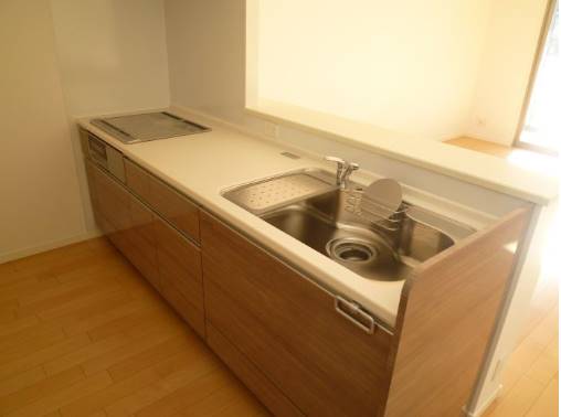 憧れのカウンターキッチンです