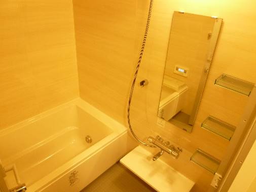 1日の疲れを洗い流しましょう。