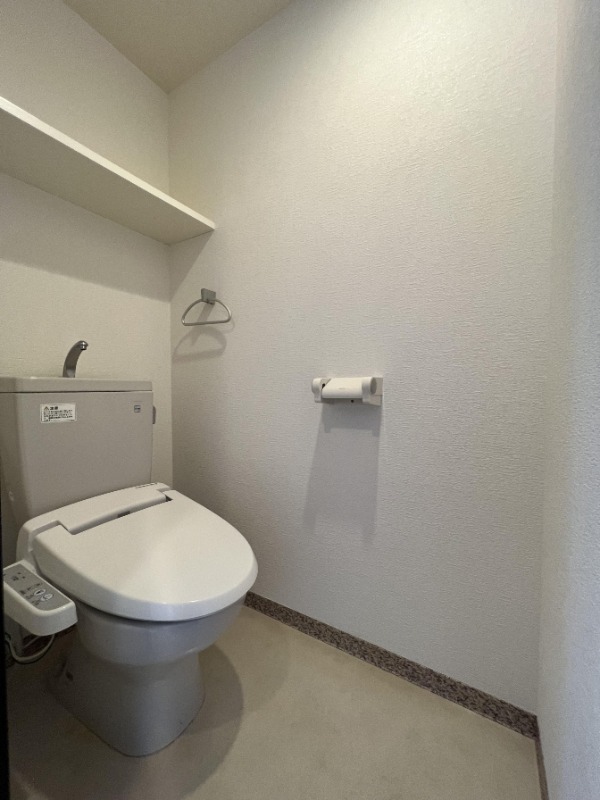 温水洗浄便座付きです