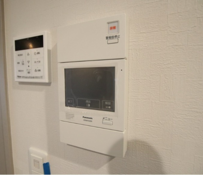 誰か来ても安心ですね。