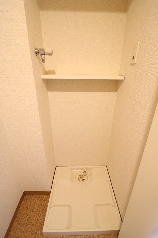 室内洗濯機置き場です。