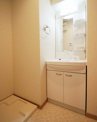 朝の支度はこちらです