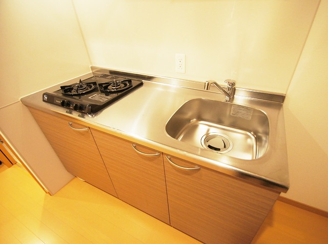 嬉しい２口コンロ付きです